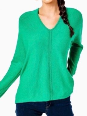 Lilly Pulitzer Sevie Sweater in emerald green, size small